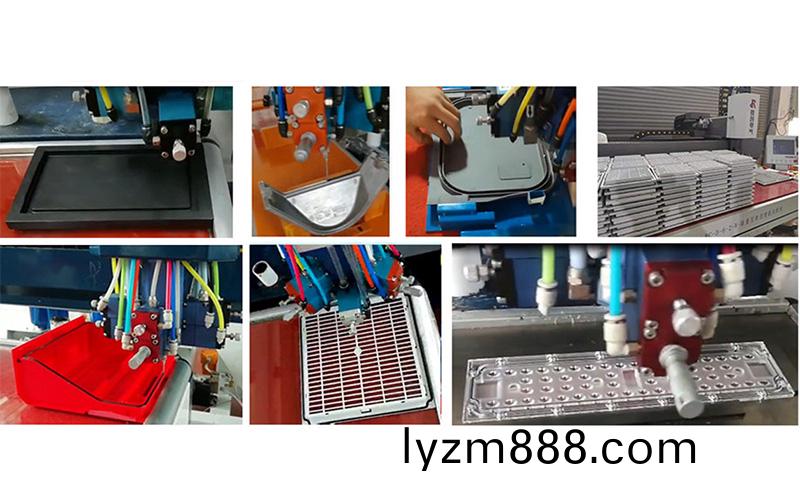 微量三組分精密密封塗膠設備