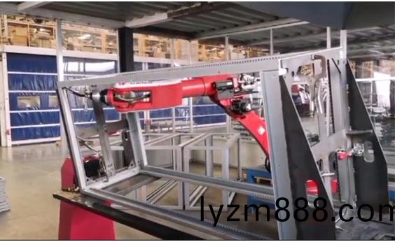 銲接機器人-櫃架銲接