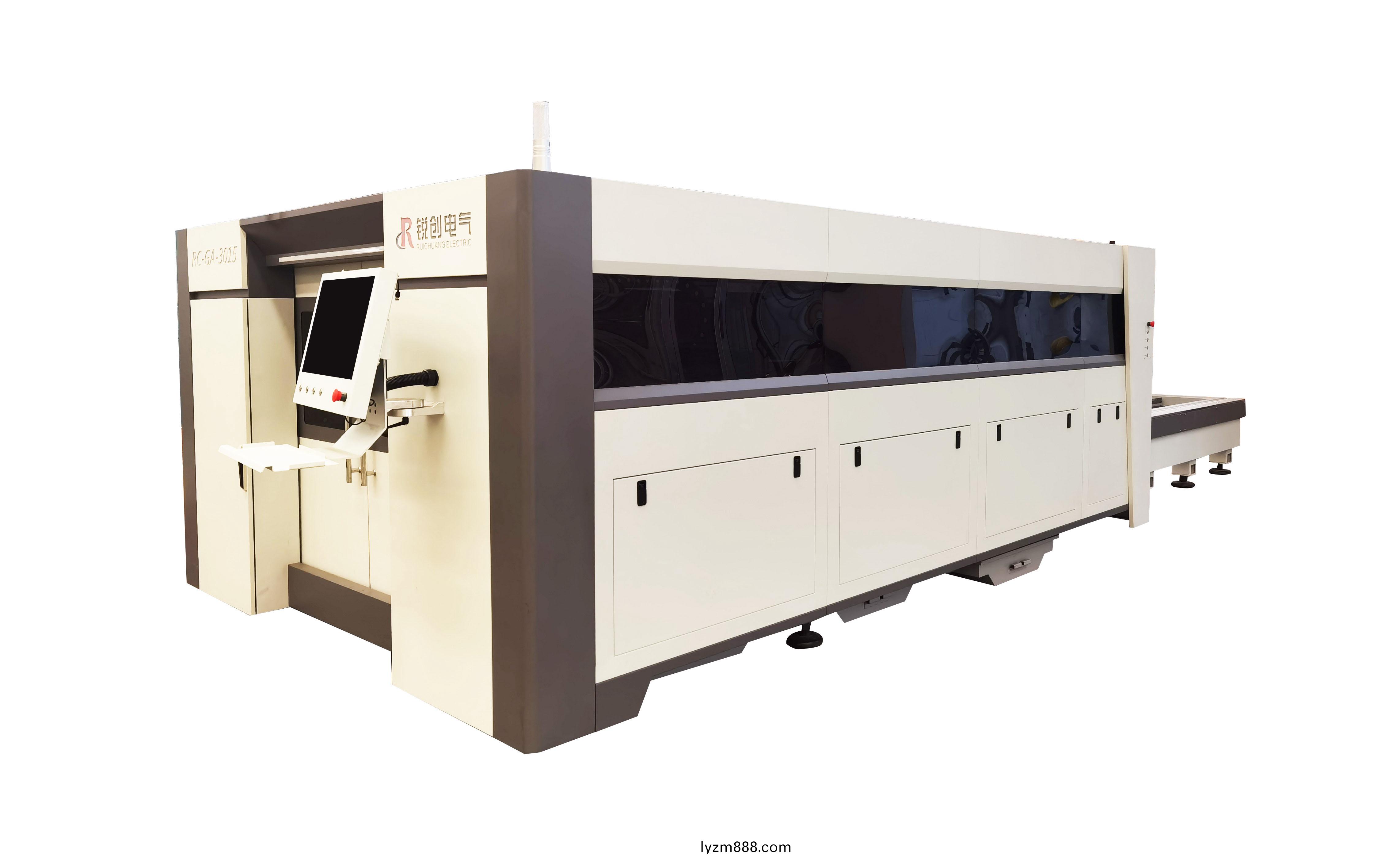 激光切割機側麵2